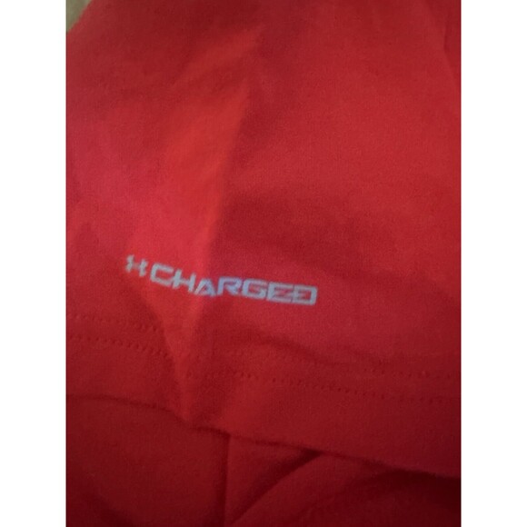 NWT Under Armour Heat Gear Mens Size Large Boston Uni Terriers T-shirt Red - Picture 4 of 9